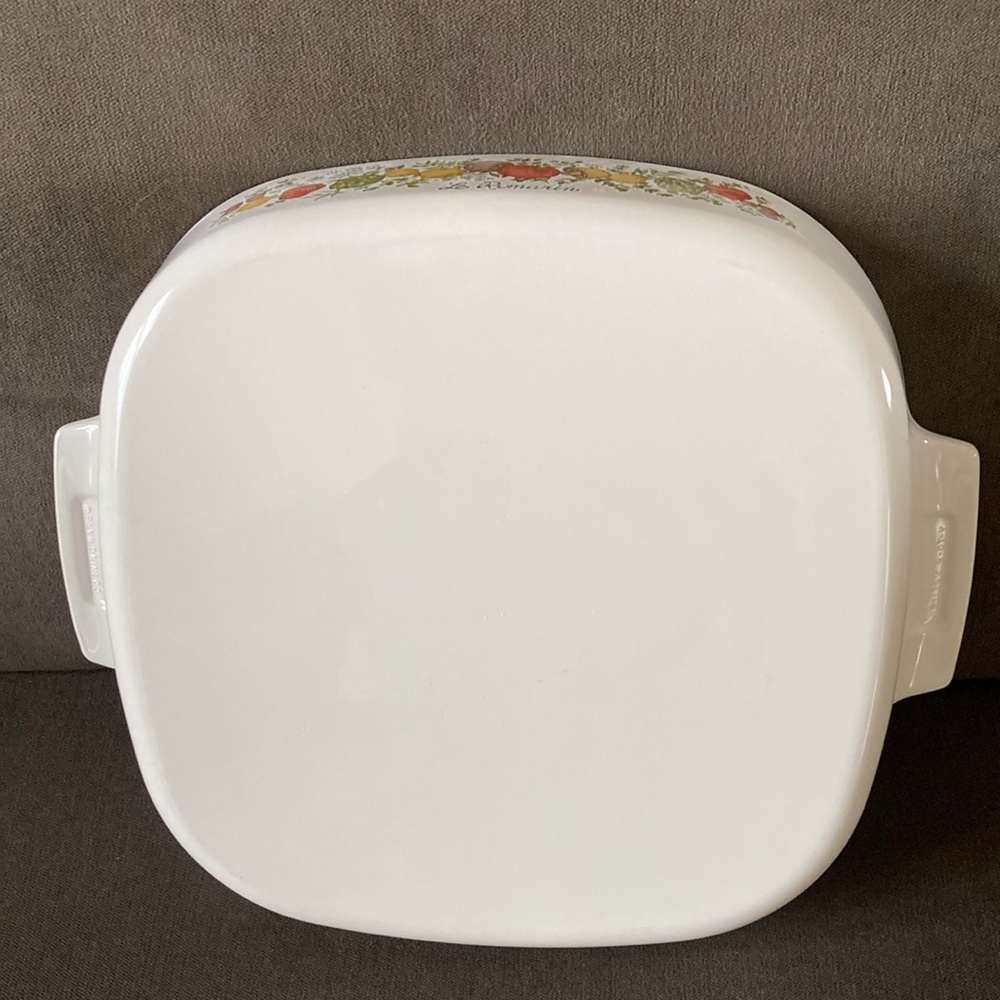 Vintage Corning Ware L’Echalote Spice of Life Casserole Dish 2.5 Liter - Picture 7 of 14